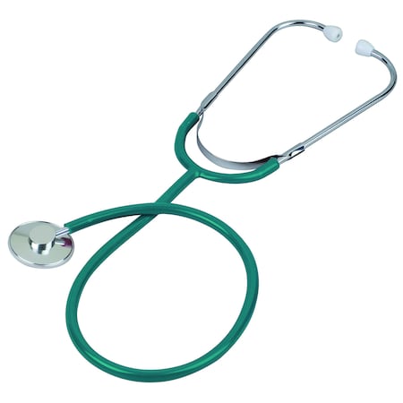 Prism Aluminum Single Head Nurse Stethoscope, Teal, Boxed